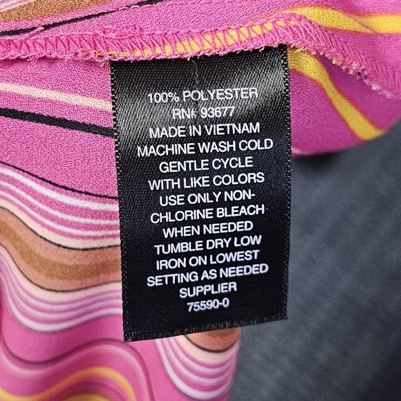 WORTHINGTON | WIDE RIBBON BACK BOW BELL SLEEVE BOUSE - Picture 14 of 16